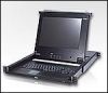 ATEN CL1216LA :: 19" KVM Console, KVM 16-port with 15“ LCD, full keyboard, and touchpad in a 1U