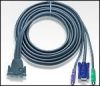 ATEN 2L-1603P :: KVM Cable, DB25 M >> 2x PS2 M + HD15 M, 3.0 m