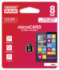 GOODRAM M1A0-0080R11 :: 8 GB MicroSDHC card, Class 10, UHS-1