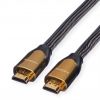 ROLINE 11.04.5801 :: ROLINE PREMIUM HDMI Ultra HD Cable + Ethernet, M/M, 1 m