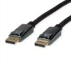ROLINE 11.04.5866 :: DisplayPort Cable, v1.4, DP-DP, M/M, black /silver, 1 m