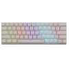 WHITE SHARK WAKIZASHI-US-W-RED.SW :: MECHANICAL KEYBOARD, GK-002211 WAKIZASHI, red switches, white