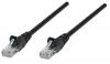INTELINET 739917 :: Patch кабел Cat.6 UTP 0.25m, черен