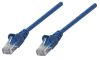 INTELINET 739931 :: Patch Cable, Cat.6 UTP 0.25m, blue