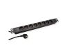 VALUE 19.99.1632 :: 19" PDU for Cabinets, 8x, 4000W, CEE 7/3 German Type, 1.8 m