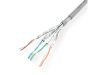 ROLINE 21.15.0003 :: S/FTP PiMF мрежов кабел Cat.7 (Class F), Solid Wire, 300.0 м