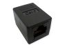 VALUE 21.99.3001 :: RJ-45 Modular Coupler, Cat.6 (Class E), UTP, черен