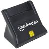 MANHATTAN 102025 :: Standing USB Smart/SIM Card Reader, Contact Reader, Desktop, External