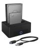 ICYBOX IB-1232CL-U3 :: Docking & Clone Station за 2x 2.5“ или 3.5" SATA HDD & SSD , USB3.2 