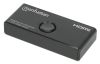 MANHATTAN 207997 :: Bi-Directional 2-Port HDMI Switch : (2x1) HDMI or (1x2) HDMI 8K@60Hz, 4K@120Hz, Black