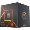 AMD CPU Desktop Ryzen 9 12C/24T 7900 (5.4GHz Max Boost, 76MB, 65W, AM5) box, with Radeon Graphics and Wraith Prism Cooler