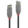 LINDY LNY-36693 :: Cabel USB 2.0 Type A-А, Anthra Line , M/M, 2 m