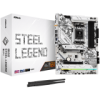 ASROCK MB Desktop B650 Steel Legend, AM5, 4x DDR5, 1x PCIe 5.0 x16, 1x PCIe 3.0 x16, 1x PCIe 4.0 x1 1x Blazing M.2(PCIe Gen5x4), 2x Hyper M.2(PCIe Gen4x4), 2x SATA3 6.0 Gb/s, 1x HDMI, 1x DP, 2.5G LAN, 802.11ax Wi-Fi 6E + BT