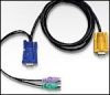 ATEN 2L-5702P :: KVM Cable, HD15 M + 2x PS2 M >> SPHD15 M, 1.8 m