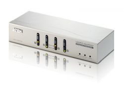 ATEN VS0204 :: 4-Port Video Matrix Switch, 2 inputs, 4 outputs, 300 MHz, 1920x1440@60Hz, up to 65 m