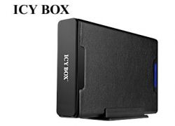 ICYBOX IB-362StUS2-B :: Външна кутия за 3.5" SATA HDD, USB 2.0 & eSATA