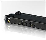 ATEN CS1754 :: Rack-Mount KVM Switch, 4x 1, Combo ports (PS2 & USB), 2048x 1536; DDC2B