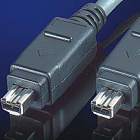 ROLINE 11.02.9330 :: IEEE 1394 Fire Wire cable, 4/4pin, 3.0m