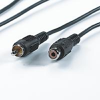 VALUE 11.99.4325 :: RCA Extension cable, 5.0m, RCA M/F, tin-plated