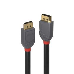 LINDY 36482 :: Кабел DisplayPort 1.4 Anthra Line, 8K, 2m