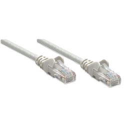 INTELLINET 319768 :: Network Cable, Cat5e, UTP, RJ-45 Male / RJ-45 Male, 3.0 m, Gray