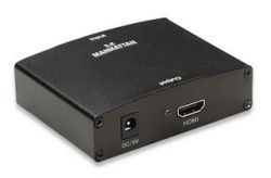MANHATTAN 177351 :: VGA to HDMI Converter, Converts PC Audio/Video to HDMI