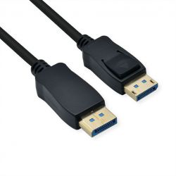 ROLINE 11.04.6004 :: DisplayPort Cable, v2.0, DP-DP, M/M, black, 5 m