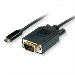 VALUE 11.99.5821 :: USB Type C - VGA Cable, M/M, 2 m