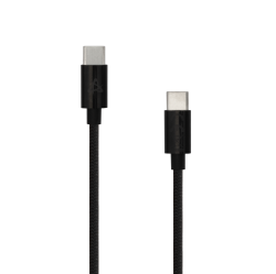 SBOX TYPEC-1-B :: Cable USB TYPE C to TYPE C M/M, 60W, 1m, black