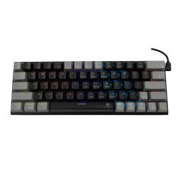 WHITE SHARK WAKIZASHI-US-B-G-BLUE.SW :: MECHANICAL KEYBOARD, GK-002121 WAKIZASHI, blue switches, black-gray 