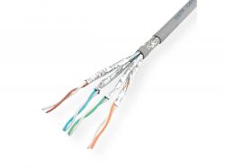 ROLINE 21.15.0003 :: S/FTP PiMF Cable Cat.7 (Class F), Solid Wire, 300m