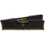 Corsair DDR4, 3600MHz 16GB 2 x 8GB DIMM, Unbuffered, 18-22-22-42, 1R, XMP 2.0 Vengeance LPX Black, 1.35V