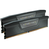 Corsair DDR5, 6400MT/s 32GB 2x16GB DIMM, Unbuffered, 32-40-40-84, Std PMIC, XMP 3.0, VENGEANCE DDR5 Black Heatspreader, 1.4V