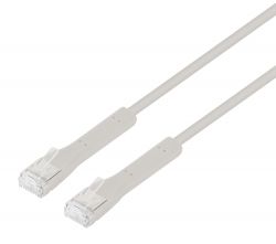 INTELINET 745154 :: Patch cable Cat.6a F/FTP FlexiBoot Slim Network Patch Cable, 2 m, Gray