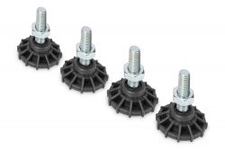 DIGITUS DN-19 FEET :: Levelling feet for network and server cabinets, 4pcs