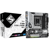 ASROCK MB Desktop B760M Steel Legend (S1700, 4x DDR5, 1x PCIe 5.0 x16, 1x PCIe 4.0 x16, 3x Hyper M.2 PCIe Gen4x4, 4x SATA3, 2x USB-C, 9x USB 3.2, 6x USB 2.0, 1xRJ-45 2.5GB, Wi-Fi 6E, BT 5.3, 1x HDMI, 1x DP, micro ATX