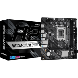 ASROCK MB Desktop H610M-H2/M.2, S1700, 2x DDR5, 1x PCIe 4.0 x16, 1x PCIe 3.0 x1, 1x SSD Ultra M.2 PCIe, 4x SATA3 6.0Gb/s, 4x USB 3.2, 6x USB 2.0, 1x VGA, 2x HDMI, 1x GLAN, mATX.