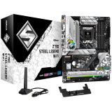 ASROCK MB Desktop Z790 Steel Legend (S1700, 4x DDR5, 1x PCIe 5.0 x16, 1x PCIe 4.0 x16, 1x PCIe 3.0 x1, 4x Hyper M.2, 1x Blazing M.2, 8x SATA3, 2x USB-C, 16x USB 3.2, 5x USB 2.0, 1x RJ-45 2.5GB Lan, 802.11ax Wi-Fi 6E Module, 1x HDMI, 1x DP, 