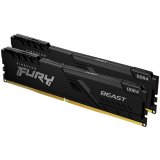 Kingston 16GB 3600MT/s DDR4 CL17 DIMM (Kit of 2) FURY Beast Black, EAN: 740617319781