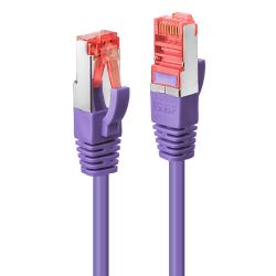 LINDY LNY-47823 :: Network Cable, Cat.6 S/FTP 250MHz, Copper, 27AWG, Purple, 1.5 m