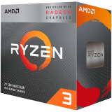 AMD CPU Desktop Ryzen 3 4C/4T 3200G (4.0GHz, 6MB, 65W, AM4) box, RX Vega 8 Graphics, with Wraith Stealth cooler