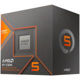 AMD CPU Desktop Ryzen 5 6C/12T 8400F (4.2GHz/4.7GHz, 22MB, 65W, AM5) box, with Wraith Stealth Cooler