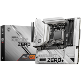 MSI B650M PROJECT ZERO, mATX, Socket AM5, Dual Channel DDR5 7600+(OC)MHz, 1x PCIe x16 slot, 2x M.2 slots, 1x HDMI, 1x DP, 2xUSB 2.0, 2xUSB 5Gbps Type A, 3xUSB 10Gbps Type A, 1xUSB 20Gbps Type C, 7.1 HD Audio, 2.5Gbps LAN