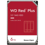 HDD NAS WD Red Plus (3.5'', 6TB, 256MB, 5400 RPM, SATA 6 Gb/s)