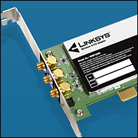 Linksys WMP300N :: Wireless-N PCI Network Adapter
