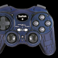 Saitek PP23b :: Gamepad P580 Color Rumble Pad, blue