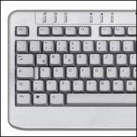 Saitek PK05AV :: Slimline Aluminium Keyboard