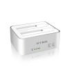 ICYBOX IB-120CL-U3 :: 2-bay docking and clone station for 2.5" & 3.5" SATA HDDs