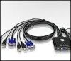 ATEN CS22U :: 2-Port USB Cable KVM Switch
