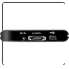 ICYBOX IB-266StUS-B :: Алуминиева комбинирана кутия за 2.5" SATA дискове, USB + eSATA